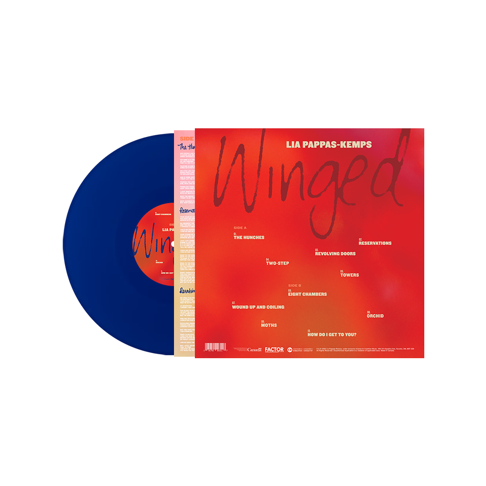 Winged - Lia Pappas-Kemps Vinyl (Pre-Order)